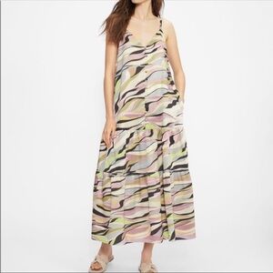 NWT! Ted Baker Printed Button Through Cami Dress - Size US 14